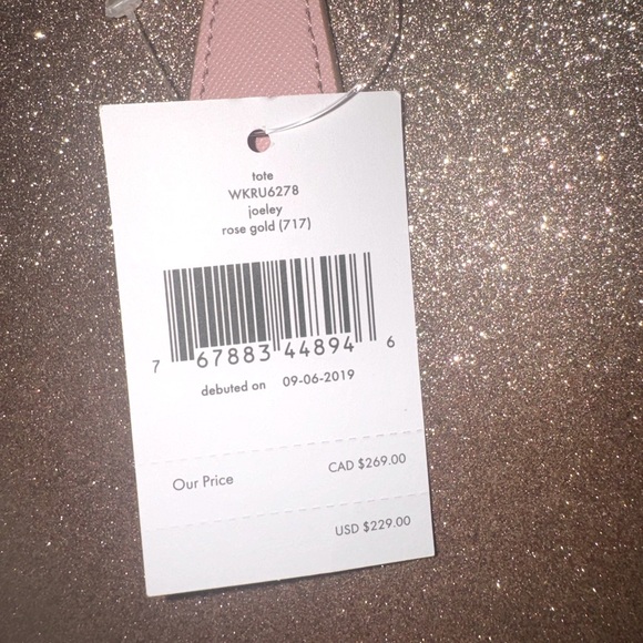 ✨🎀NWT PINK KATE SPADE JOLLIE TOTE🎀✨ - Picture 7 of 10